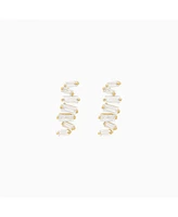 Bearfruit Jewelry Zig Zag Stud Earrings