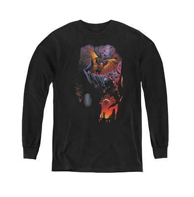 Batman Boys Youth & Robin 1 Long Sleeve Sweatshirts