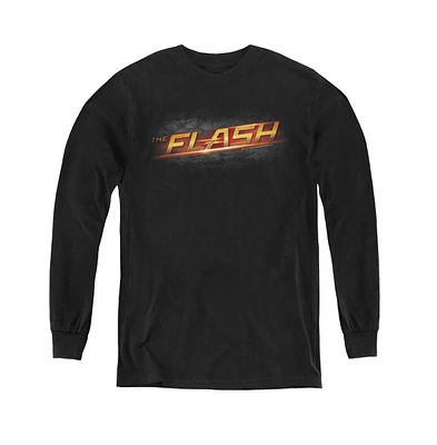 Flash Boys The Youth Logo Long Sleeve Sweatshirts