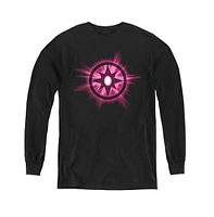 Green Lantern Boys Youth Sapphire Glow Long Sleeve Sweatshirts