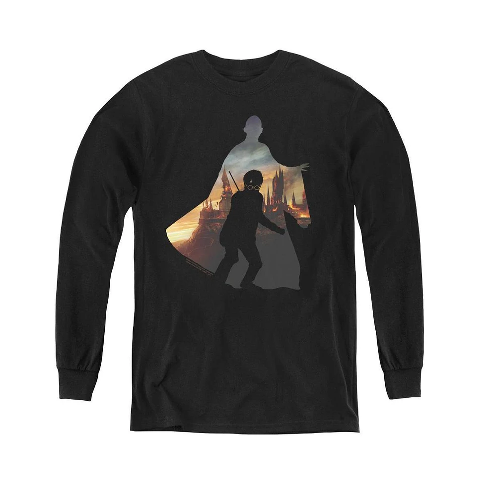 Harry Potter Boys Youth Voldemort Looms Long Sleeve Sweatshirts