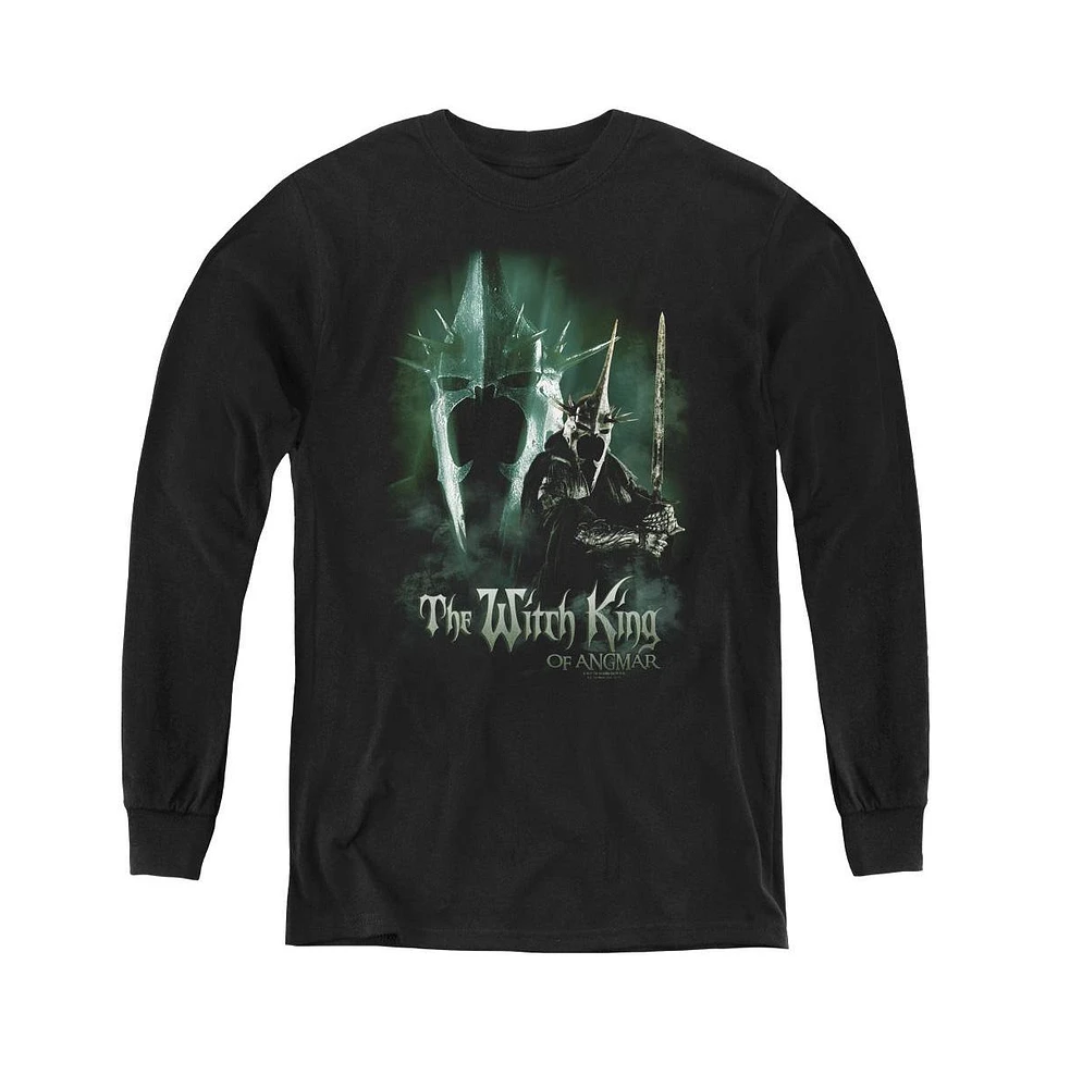 Lord Of The Rings Boys Youth Witch King Long Sleeve Sweatshirts