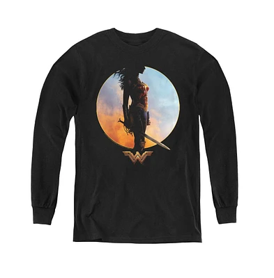 Wonder Woman Boys Movie Youth Wisdom And Long Sleeve Sweatshirts