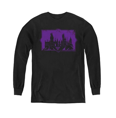 Fantastic Beasts 2 Boys Youth Hogwarts Silhouette Long Sleeve Sweatshirts