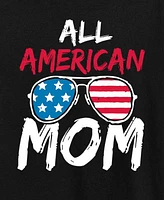 Hybrid Apparel Trendy Plus All American Mom Usa Graphic T-Shirt