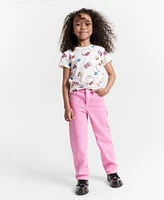 Epic Threads Girls Hello Kitty Graphic T Shirt Carpenter Jeans Created For Macys