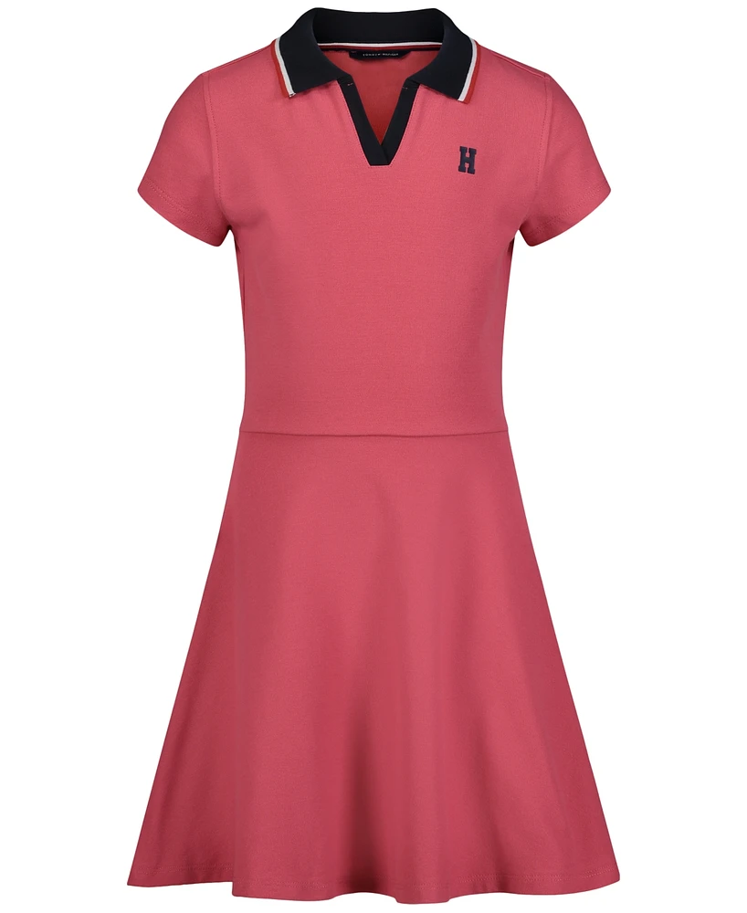 Tommy Hilfiger Big Girls Johnny Collar Polo Dress