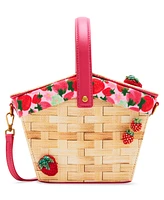 Betsey Johnson Fresh N Fruity Picnic Basket Crossbody