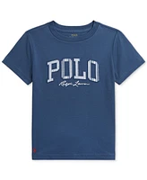 Polo Ralph Lauren Toddler & Little Boys Striped-Logo Cotton Jersey T-Shirt