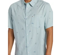 Quiksilver Men's Apero Classic Short Sleeve Button Down Shirt