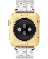 Coach Women's Two Tone Stainless Steel Apple Strap 38mm/40mm/41mm
