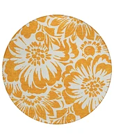 Addison Chantille Machine Washable ACN551 8'x8' Round Area Rug