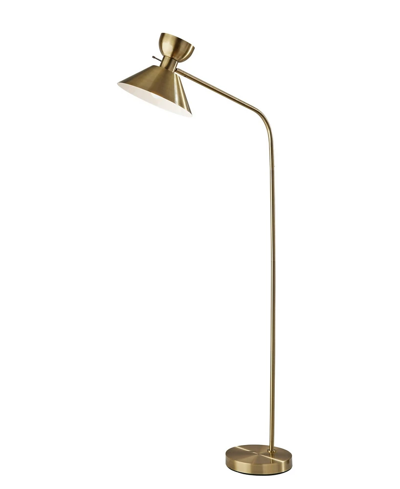 Adesso 67.5" Duke Floor Lamp - Antique