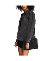 Steve Madden Jenni Quilted Satchel Handbag