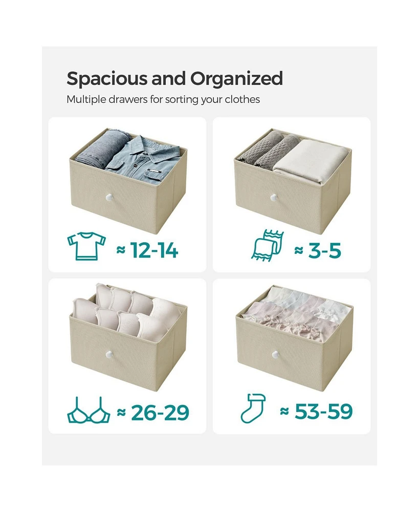 Slickblue 6 Drawer Chest