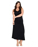 L I V D Plus Everyday Essential Tank Maxi Dress