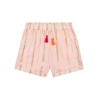 Sammy + Nat Little Girls Woven Play Shorts