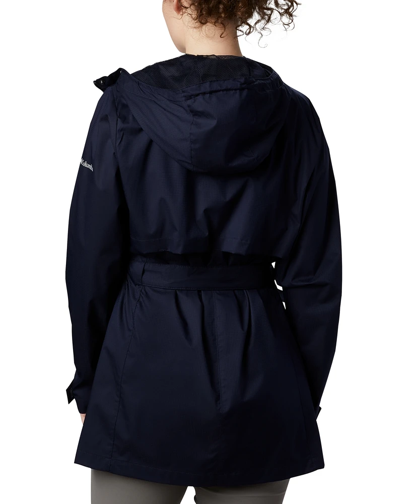 Columbia Women's Pardon My Trench Water-Resistant Rain Jacket