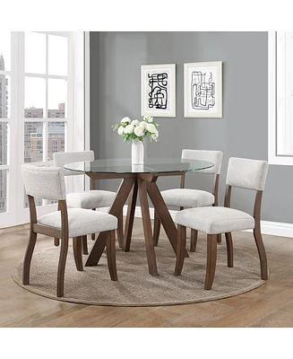 Gardley Dining 5-Pc. Set (Table & 4 Chairs), Created for Macy's