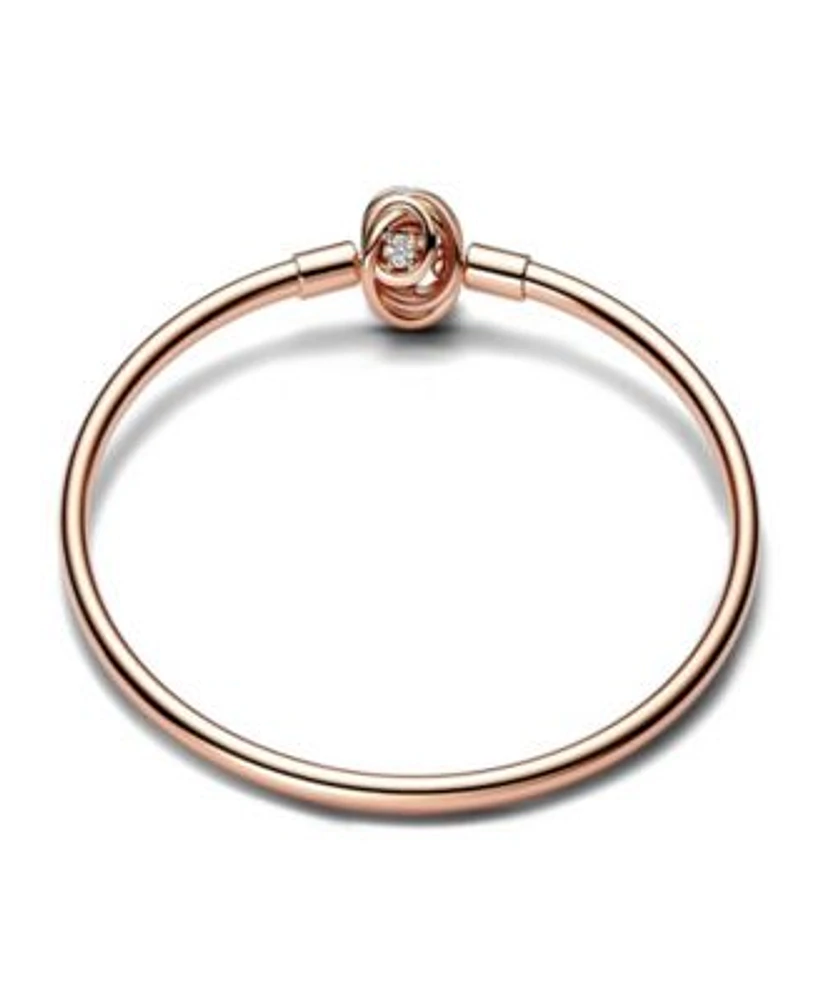 Pandora Moments Encircled Clasp Bangle