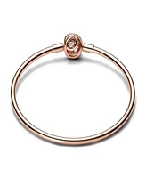 Pandora Moments Encircled Clasp Bangle