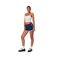 Edikted Women's Kallie Lacey Track Shorts