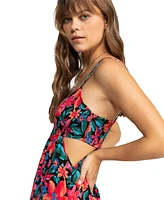 Roxy Juniors' Hot Tropics Cutout Maxi Dress