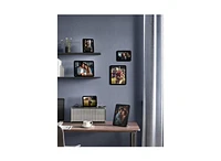 Slickblue Sleak Modern-tech Visual Picture Frames With High-transparency And Rounded Corners - Set Of 2