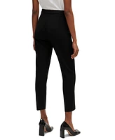 Boss by Hugo Women's Tapered Leg Regular-Fit Pants