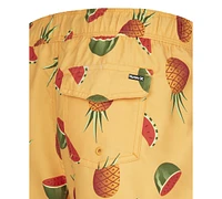 Hurley Big Boys Fruit Slice Printed Pull-On Swim Shorts