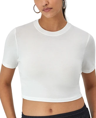 Champion Women's Soft-Touch Short-Sleeve Tiny T-Shirt