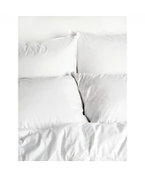 Bokser Home 2 Pack Soft White Duck Feather & Down Bed Pillow