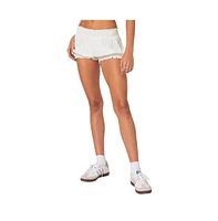 Edikted Women's Adelaide Puffy Shorts