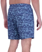 Spyder Men's Abstract Liquid Print Performance 7" Volley Shorts