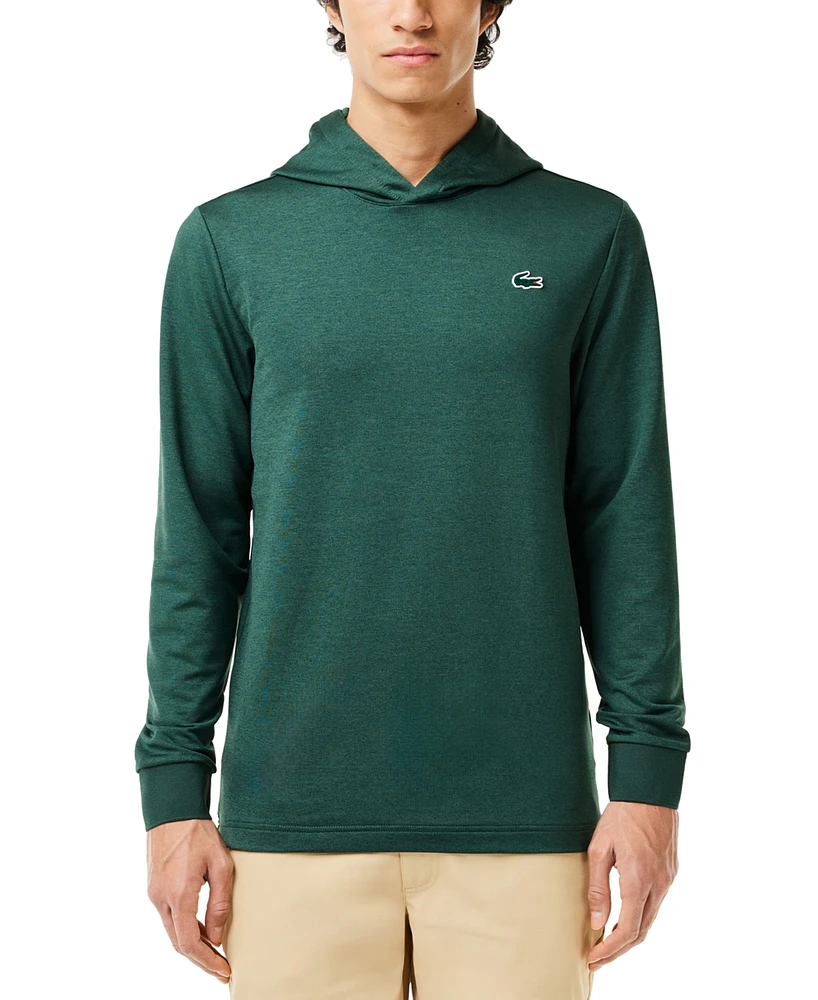 Lacoste Men's Long Sleeve Lightweight Logo Golf Hoodie