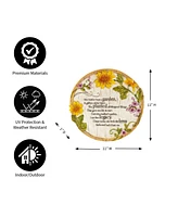 Evergreen Mother Memorial Wish givers Garden Stone
