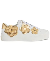 Karl Lagerfeld Paris Women's Georgia Lace-Up Embellished Sneakers