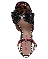 Betsey Johnson Women's Lilie Beaded Platform High Heel Dress Sandals