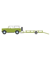 Greenlight Collectibles 1/64 Harvester Scout with Utility Trailer, Hitch & Tow Series