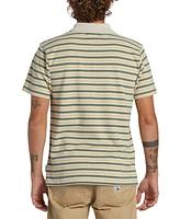 Quiksilver Men's Dna Cotton Mixed-Stripe Polo Shirt