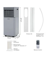 Sugift 8000 Btu 3-in-1 Air Cooler with Dehumidifier and Fan Mode