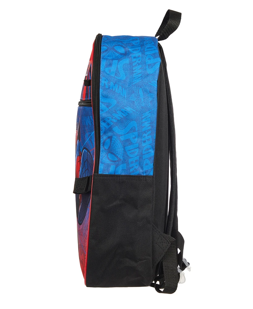 Spiderman Boy's 5 Pc Backpack Set