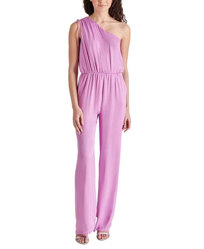 Steve Madden Women's Adele One-Shoulder Jumpsuit