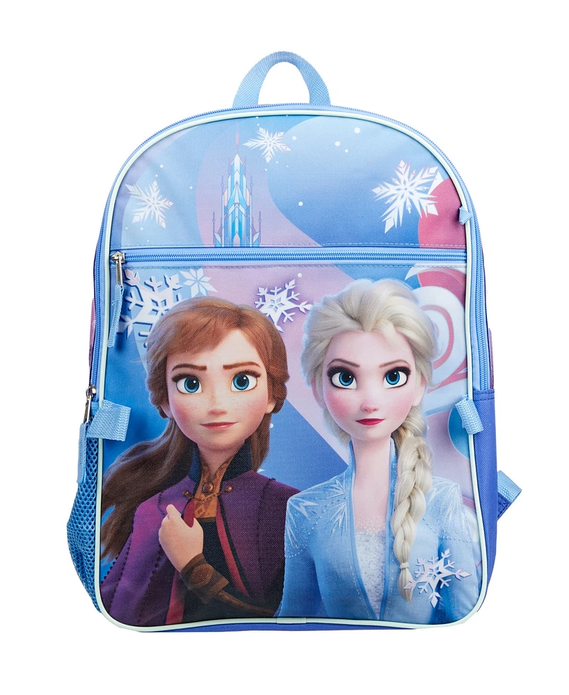 Frozen Girl's 5 Pc Backpack Set