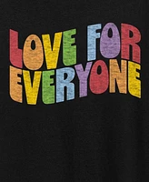 Hybrid Apparel Trendy Plus Pride Love for Everyone Graphic T-Shirt