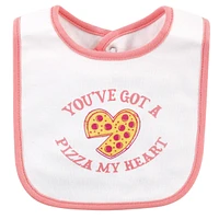Hudson Baby Infant Girl Cotton Bibs