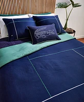 Lacoste Home Court Lines -Pc. Comforter Set