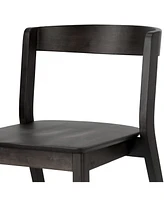 Glamour Home 29.53" Astor Rubberwood Dining Chair