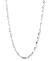 Givenchy Silver-Tone Round & Marquise-Cut Cubic Zirconia Tennis Necklace, 16" + 3" extender