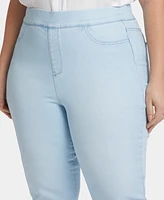 Nydj Plus Dakota Crop Pull-On Jeans